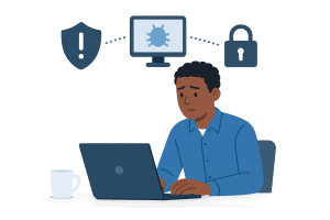 a security researcher reviewing siem data aggregated from log files
