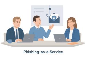 phishing as a service business leaders learning about